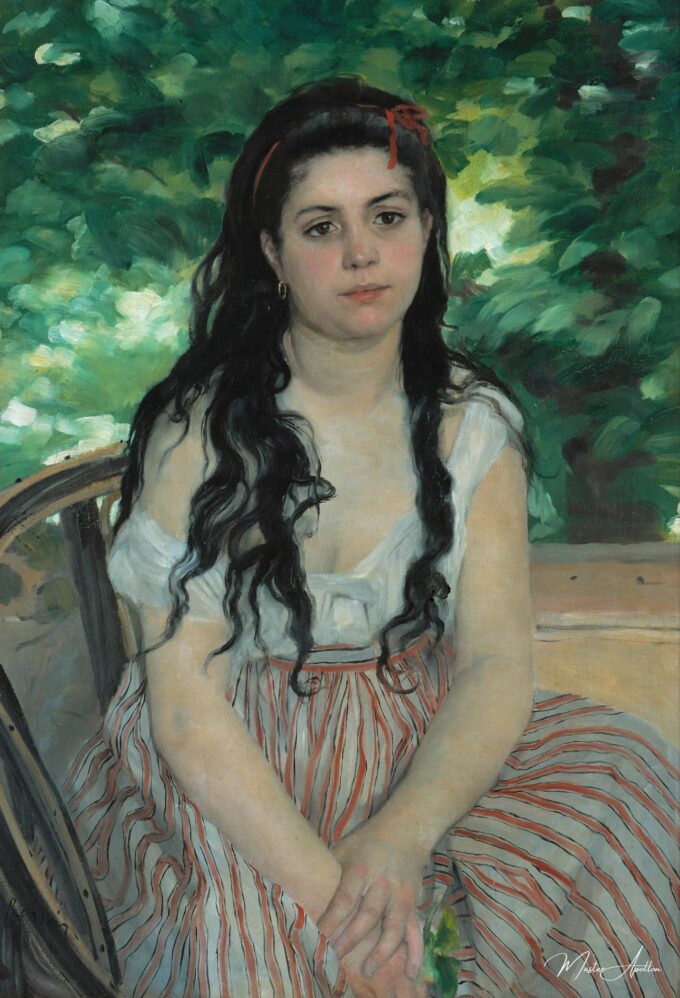 En verano, la gitana – Pierre-Auguste Renoir Pierre-Auguste Renoir 2025-05-09