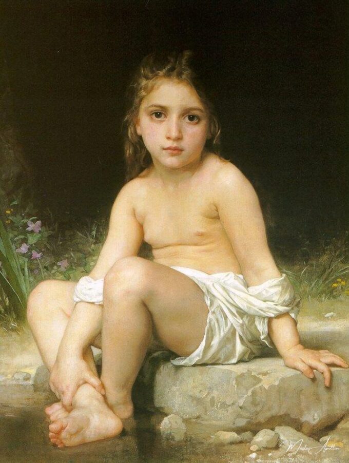 Niño en el baño – William Bouguereau William Bouguereau 2025-03-23 2