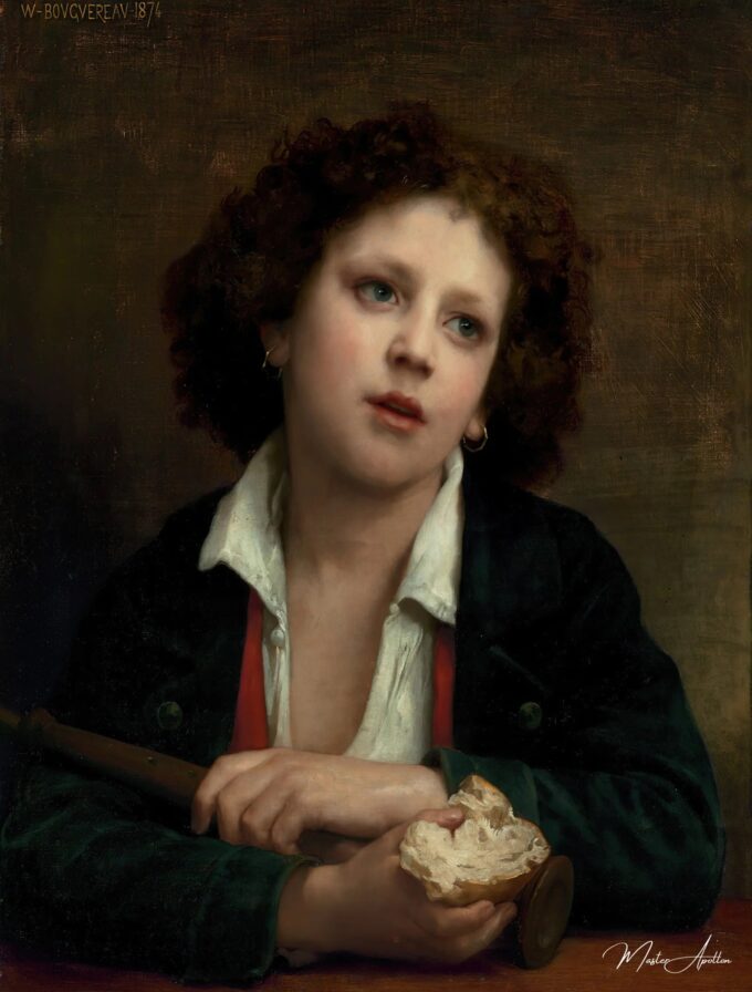 Niño italiano sosteniendo una corteza de pan – William Bouguereau William Bouguereau 2025-05-16