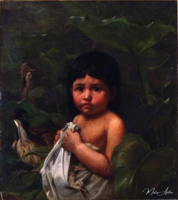 Niño seminole con butor, 1878 – William Holbrook Beard William Holbrook Beard 2025-05-10