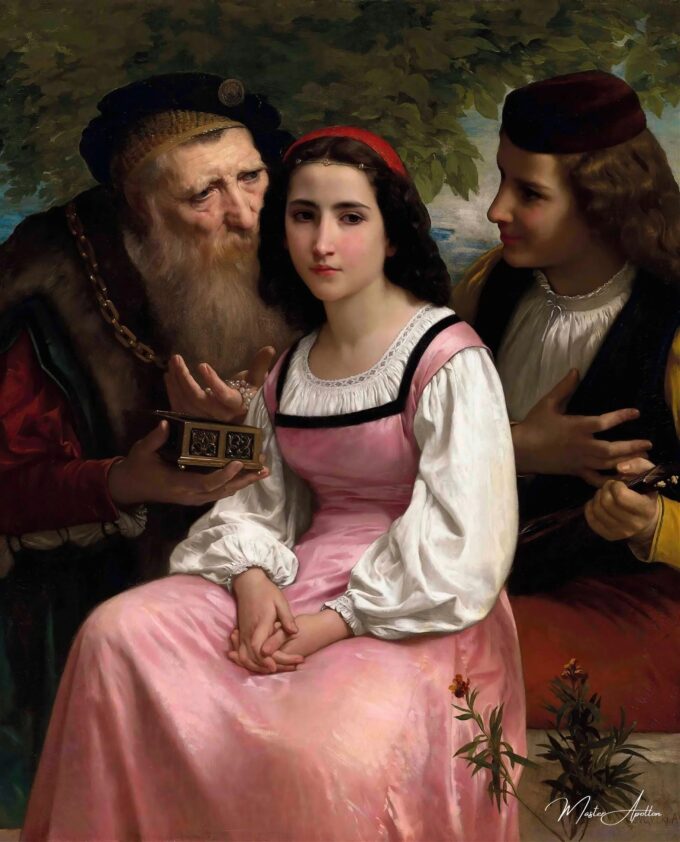 Entre la riqueza y el amor – William Bouguereau William Bouguereau 2025-05-20