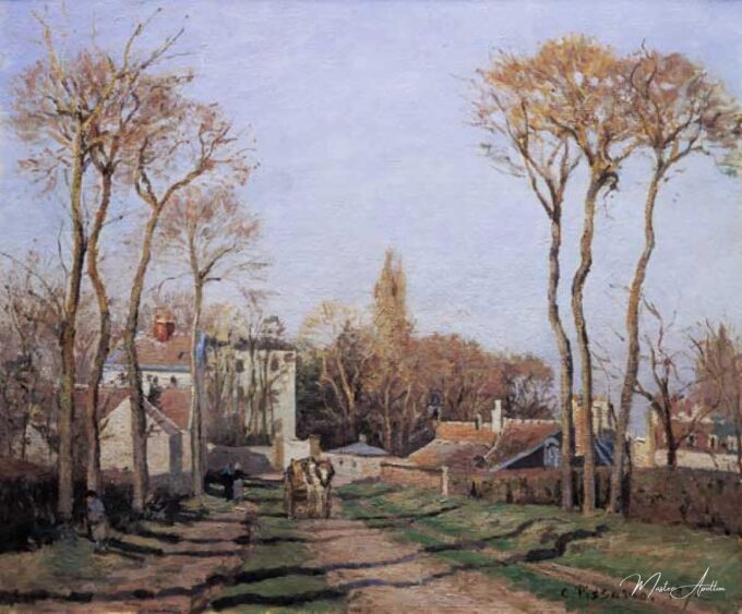 Entrada del pueblo de Voisins – Edouard Manet Édouard Manet 2025-06-01