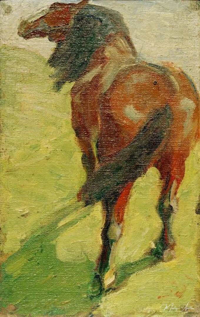 Estudio de un caballo – Franz Marc Franz Marc 2025-05-20