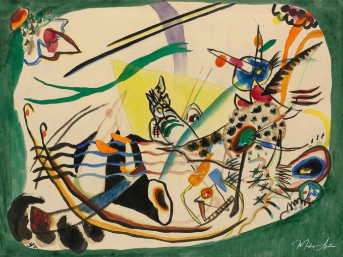 Estudio para el borde verde 1919 – Vassily Kandinsky Wassily Kandinsky 2025-05-03 2