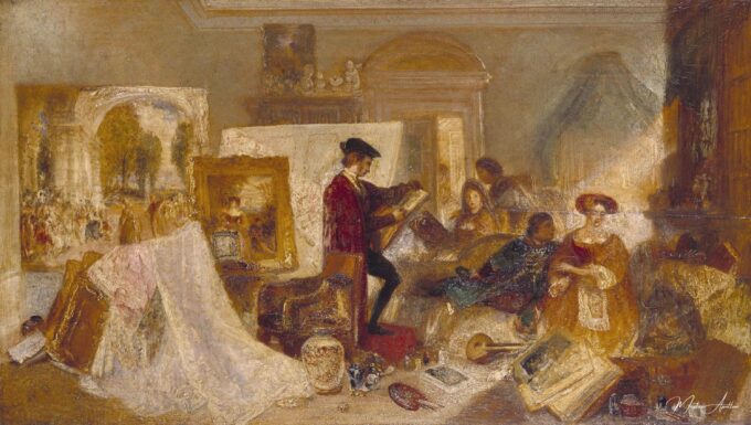 Estudio de Watteau – William Turner William Turner 2025-05-20