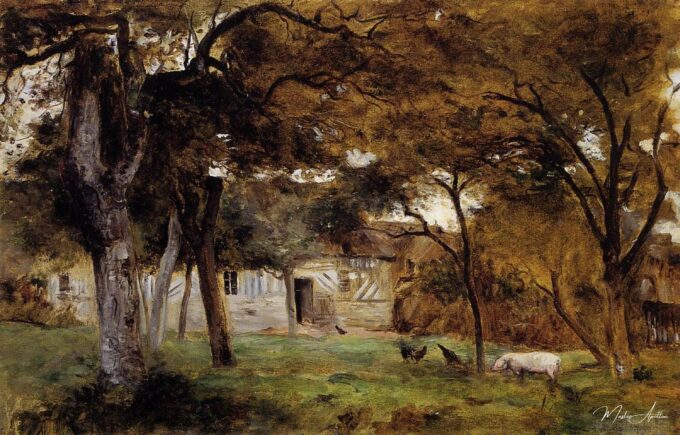 Granja en Normandía – Berthe Morisot Berthe Morisot 2025-05-01