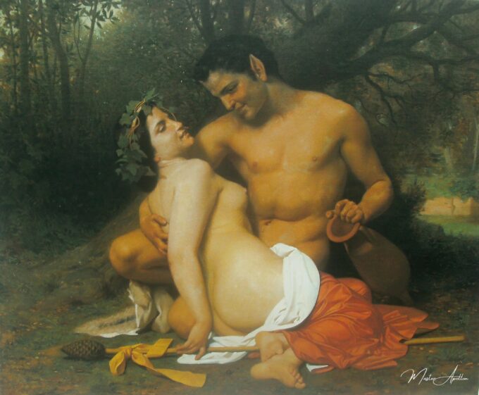 Fauna y Bacante – William-Adolphe Bouguereau William Bouguereau 2025-05-20