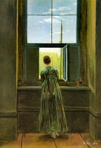 Mujer en la ventana – Caspar David Friedrich Caspar David Friedrich 2025-05-22