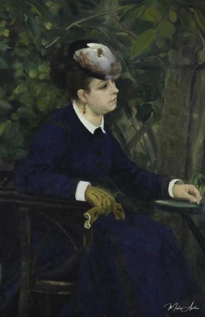 Mujer con la Gaviota (con el Moevenhut) – Pierre-Auguste Renoir Pierre-Auguste Renoir 2025-05-09