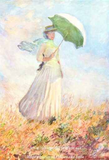 Mujer con sombrilla vuelta hacia la derecha – Claude Monet Claude Monet 2025-05-22