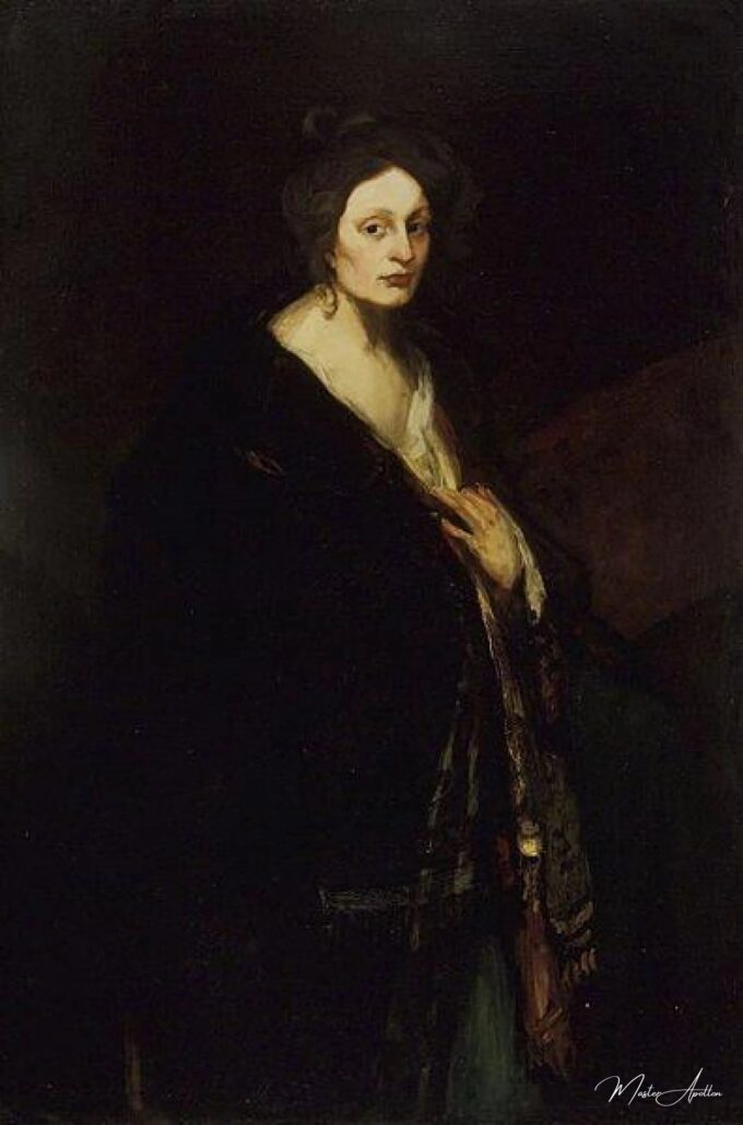 Mujer con abrigo – Robert Henri Robert Henri 2025-05-01