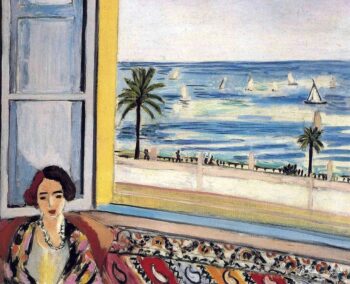 Mujer sentada, con la espalda vuelta hacia la ventana abierta – Matisse Henri Matisse 2025-05-19