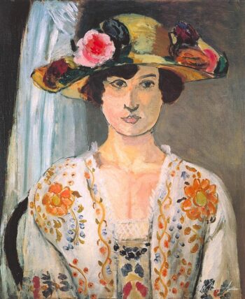Mujer con sombrero de flores – Matisse Henri Matisse 2025-05-19