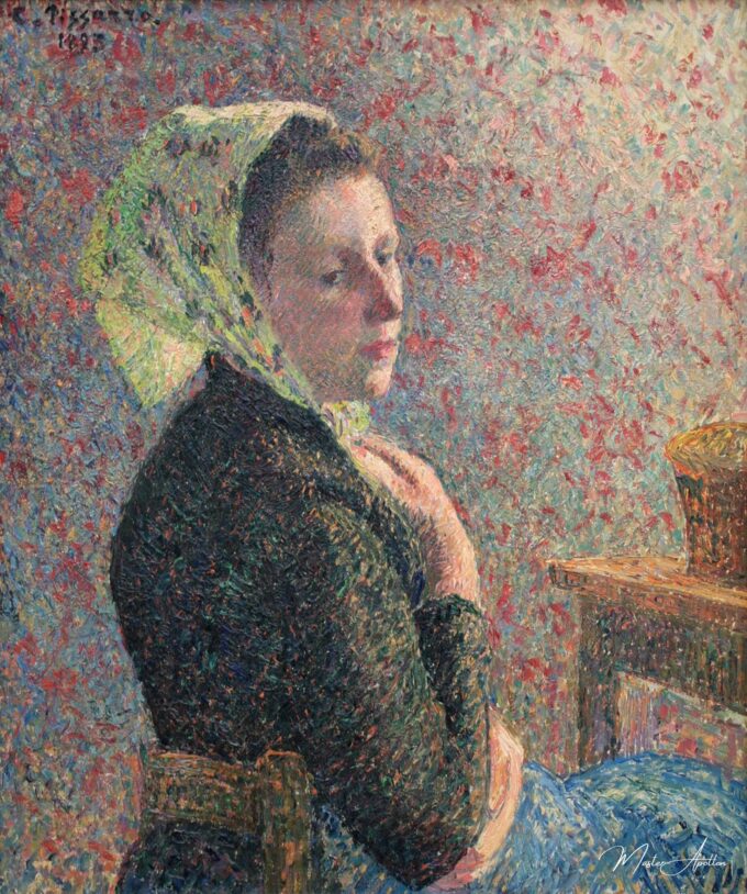 Mujer con pañuelo verde – Camille Pissarro Camille Pissarro 2025-05-08