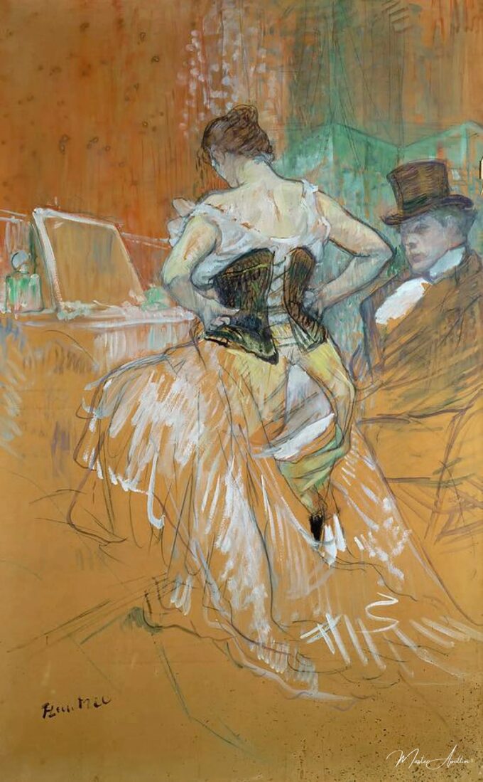 Mujer con corsé – Toulouse Lautrec Henri de Toulouse-Lautrec 2025-05-21