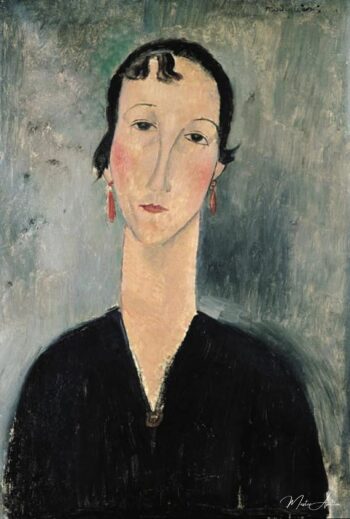 Mujer con pendientes – Amedeo Modigliani Amedeo Modigliani 2025-05-22