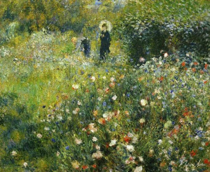 Mujer con parasol en un jardín – Pierre-Auguste Renoir Pierre-Auguste Renoir 2025-05-09