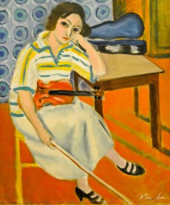 Mujer con un violín 1921 – Matisse Henri Matisse 2025-05-19
