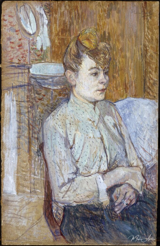 Mujer con un cigarrillo – Toulouse Lautrec Henri de Toulouse-Lautrec 2025-05-21