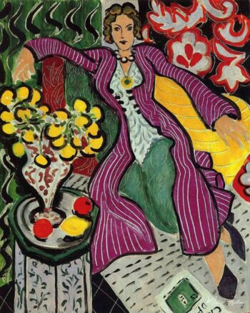 Mujer en un abrigo violeta – Matisse Henri Matisse 2025-05-19 2