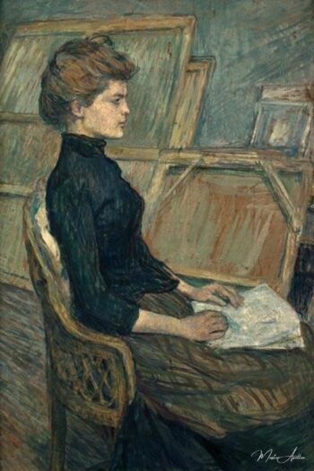 Mujer en un estudio – Toulouse Lautrec Henri de Toulouse-Lautrec 2025-05-22