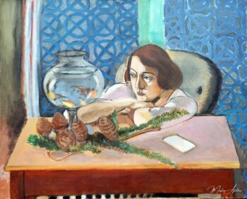Mujer frente a un acuario – Matisse Henri Matisse 2025-05-19