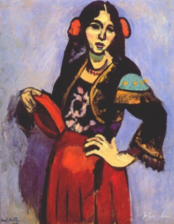 Mujer española con un pandereta – Matisse Henri Matisse 2025-05-19