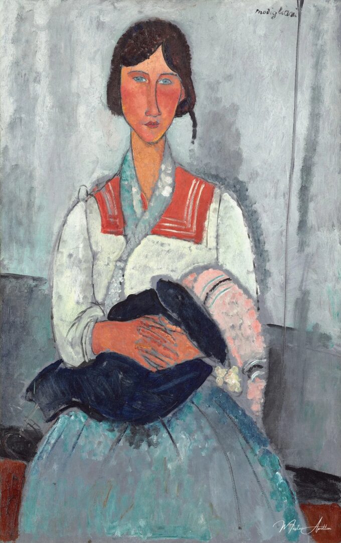 Gitana con un bebé – Amedeo Modigliani Amedeo Modigliani 2025-05-17