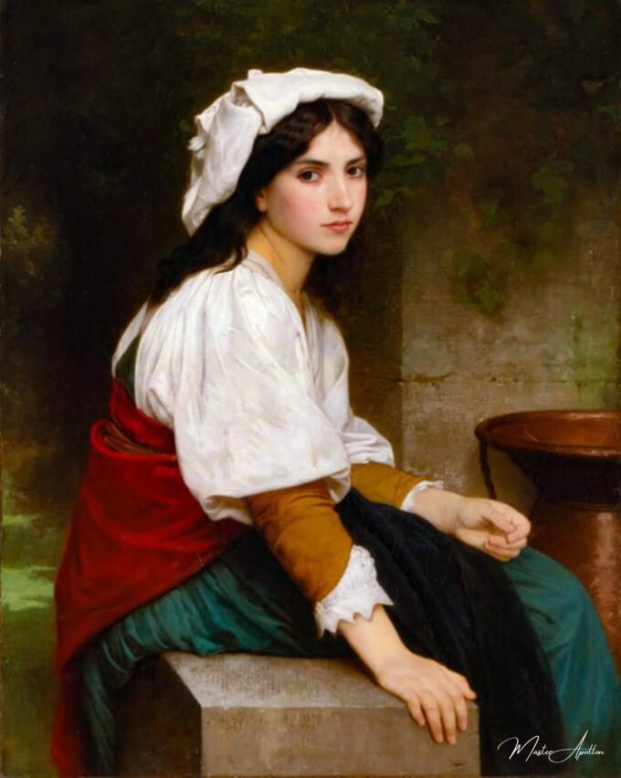 Mujer italiana en la fuente – William Bouguereau William Bouguereau 2025-05-20