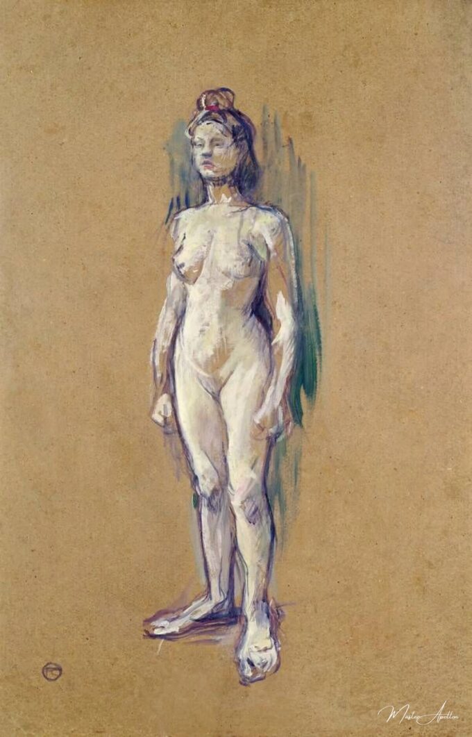 Mujer desnuda de pie – Toulouse Lautrec Henri de Toulouse-Lautrec 2025-05-21