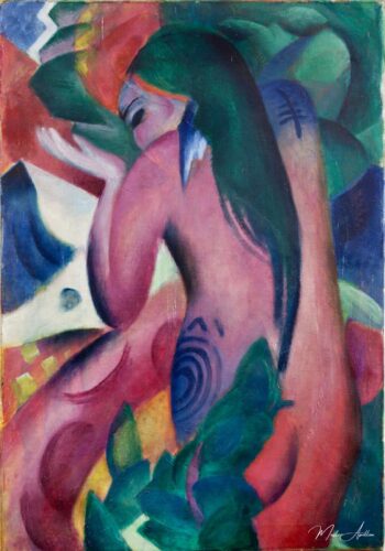 Mujer roja – Franz Marc Franz Marc 2025-05-22