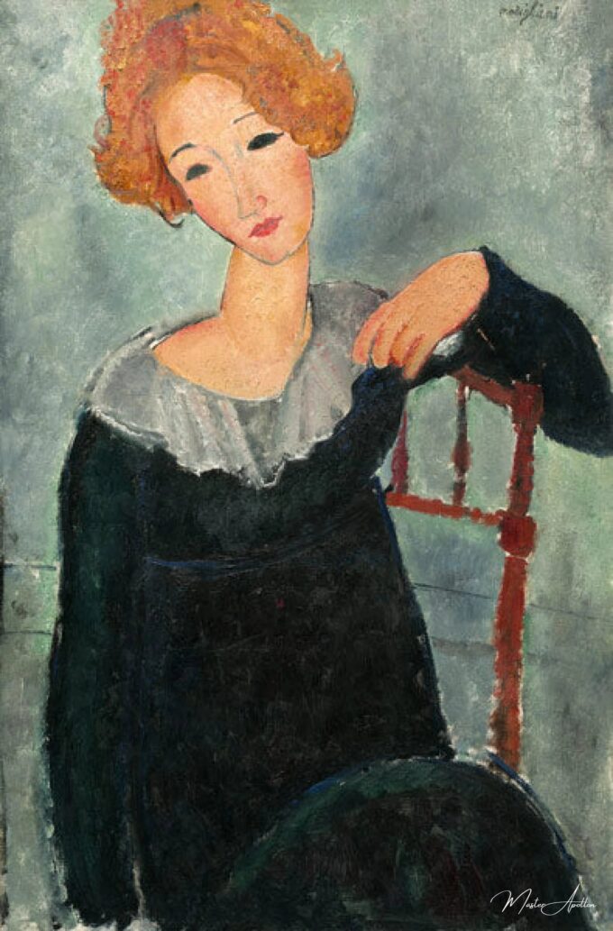 Mujer pelirroja 1917 – Amedeo Modigliani Amedeo Modigliani 2025-05-09 2