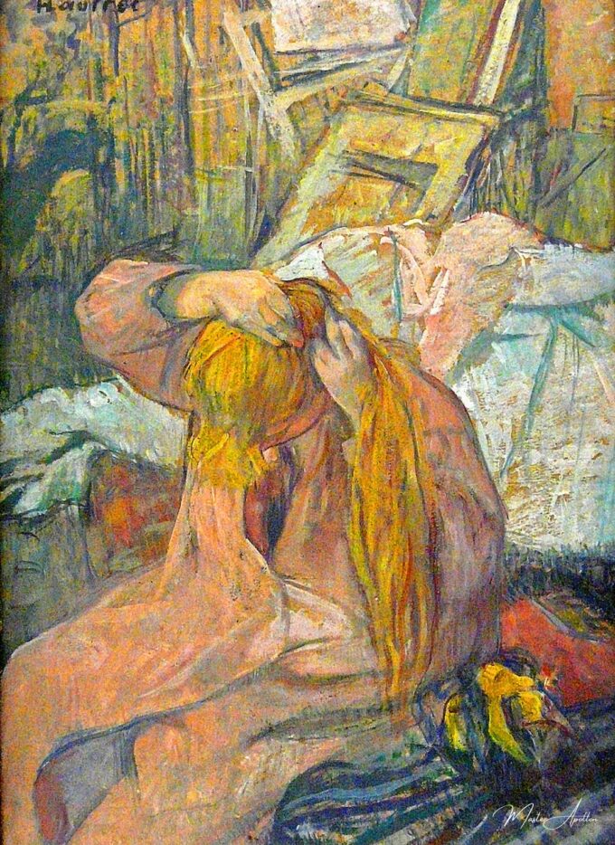 Mujer peinándose – Toulouse Lautrec Henri de Toulouse-Lautrec 2025-05-01 2