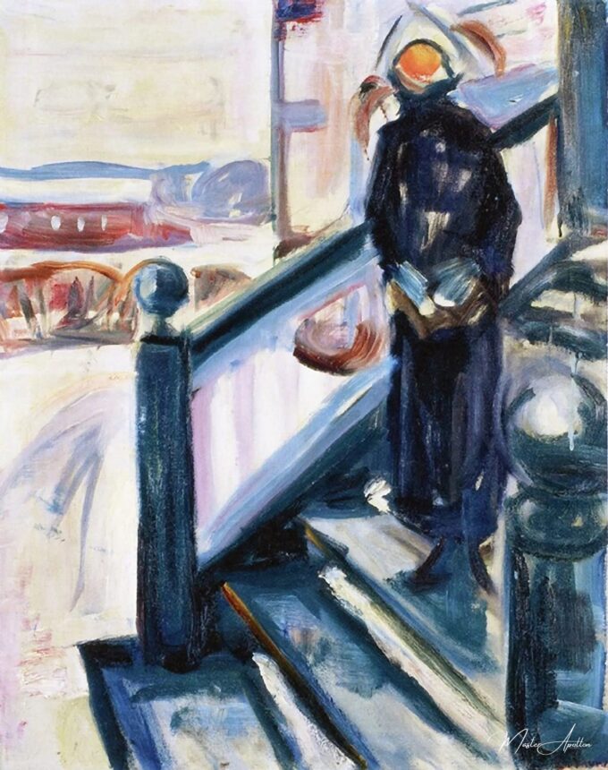 Mujer en una veranda – Edvard Munch Edvard Munch 2025-04-17