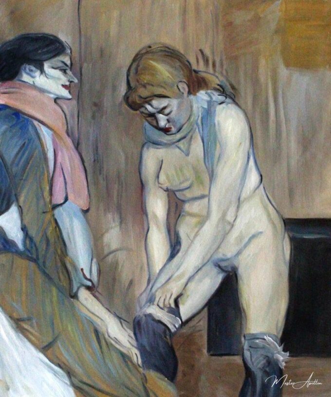 Mujer poniéndose las medias – Toulouse Lautrec Henri de Toulouse-Lautrec 2025-05-21