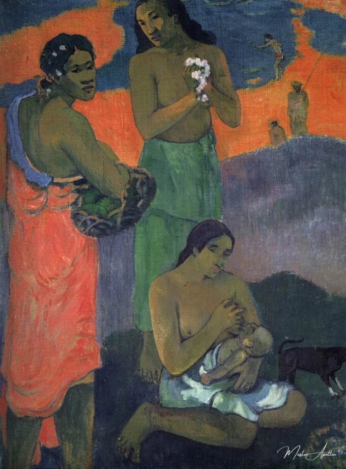 Mujeres al borde del mar (La maternidad) – Paul Gauguin Paul Gauguin 2025-05-13 2