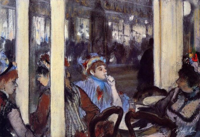Mujeres en la terraza de un café – Edgar Degas Edgar Degas 2025-05-10 2