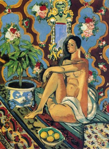 Figura decorativa sobre un fondo ornamental – Matisse Henri Matisse 2025-05-19