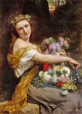 Chica de las flores – Pierre Auguste Cot Pierre-Auguste Cot 2025-03-13