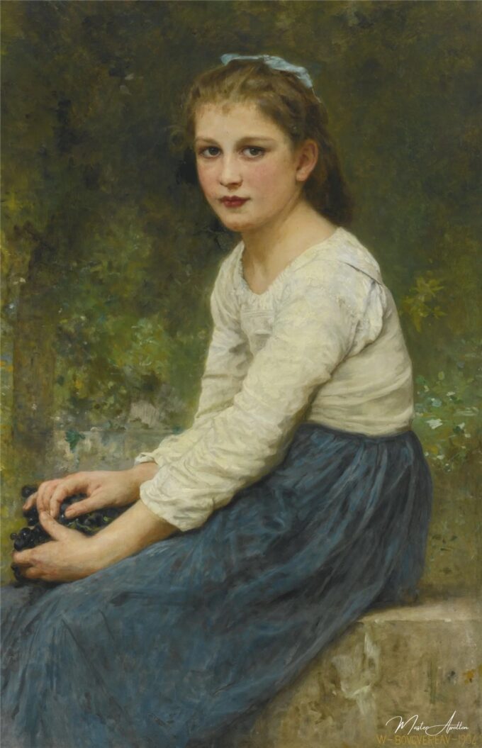 Niña con uvas – William Bouguereau William Bouguereau 2025-05-20