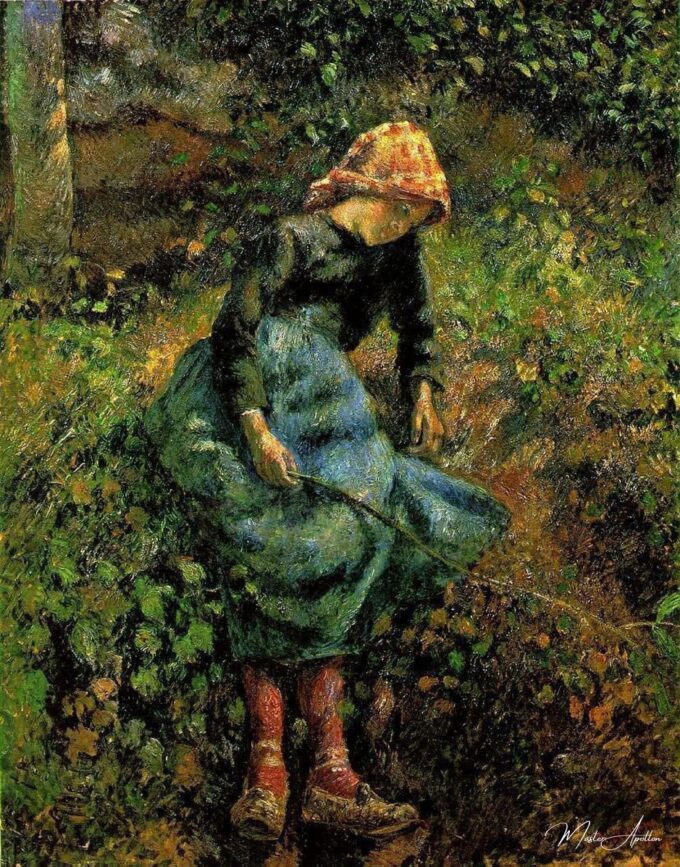 Niña con un palo – Camille Pissarro Camille Pissarro 2025-05-08