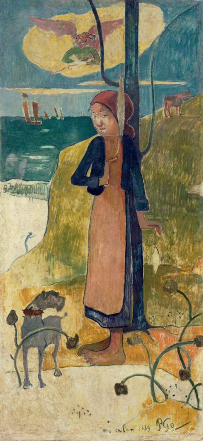 Chica bretona que gira – Paul Gauguin Paul Gauguin 2025-05-14