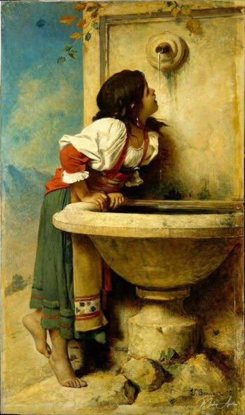 Chica romana en la fuente – Léon Bonnat Léon Bonnat 2025-04-08