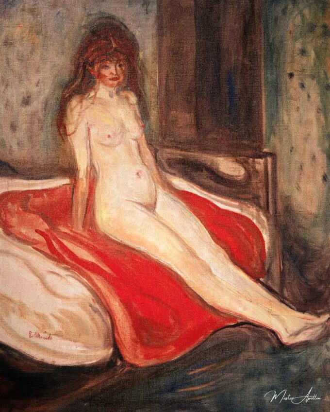 Niña sobre un tejido rojo – Edvard Munch Edvard Munch 2025-04-17