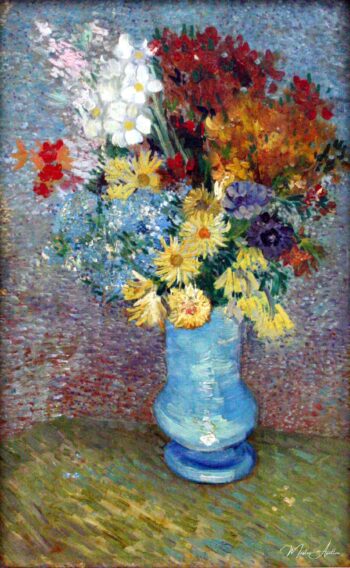 Flores en el jarrón azul – Van Gogh Vincent Van Gogh 2025-05-21