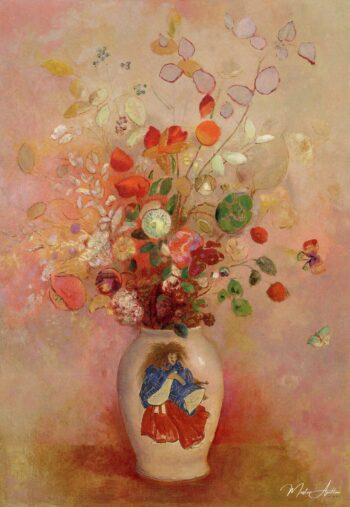 Flores en un jarrón japonés – Odilon Redon Odilon Redon 2025-05-21