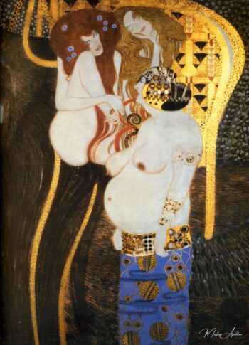 Frise Beethoven Las potencias hostiles Detalle del muro lejano – Gustav Klimt Gustav Klimt 2025-05-21