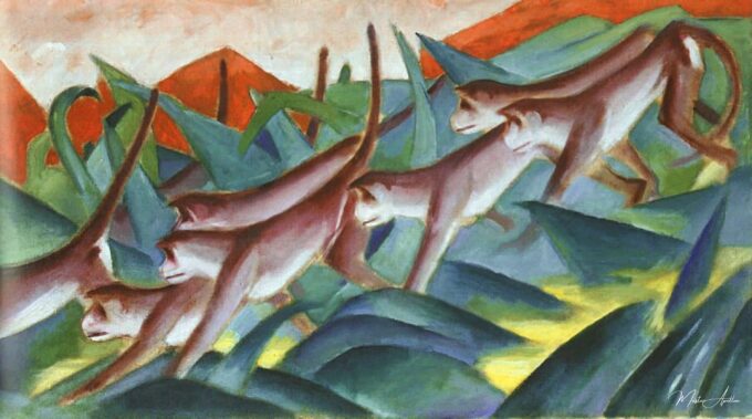 Friso de monos – Franz Marc Franz Marc 2025-05-20