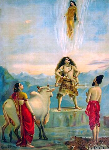 Ganga Avataran o Descenso de Ganga – Raja Ravi Varma Raja Ravi Varma 2025-05-21