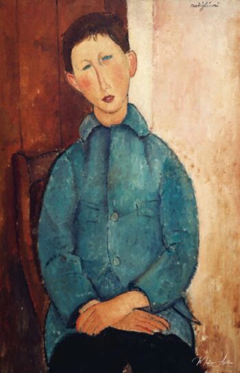 Chico en chaqueta azul – Amedeo Modigliani Amedeo Modigliani 2025-03-10